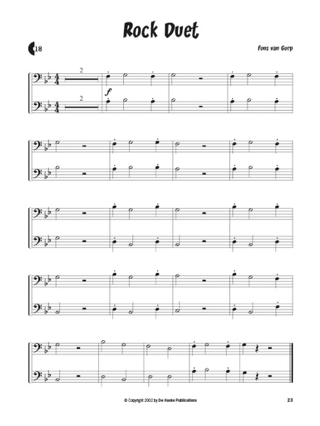 Kids Play Easy Solo - Trombone - Gorp Fons Van - Partition - Trombone